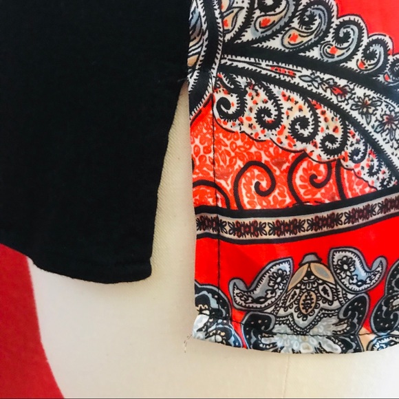 Beautiful Daniel Rainn Mixed Media Top Small - Picture 5 of 8